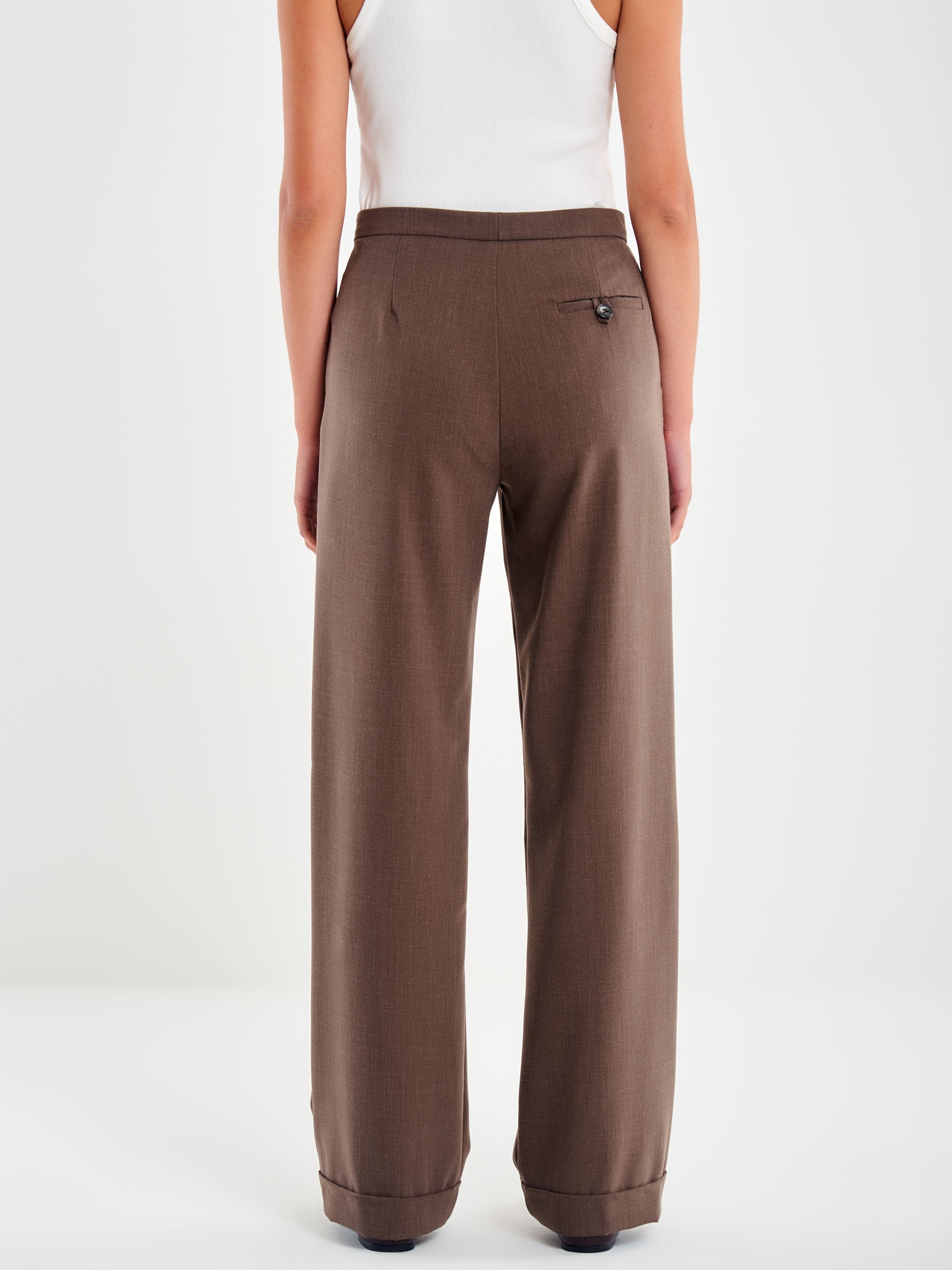 Pantalone Palazzo a Pieghe
