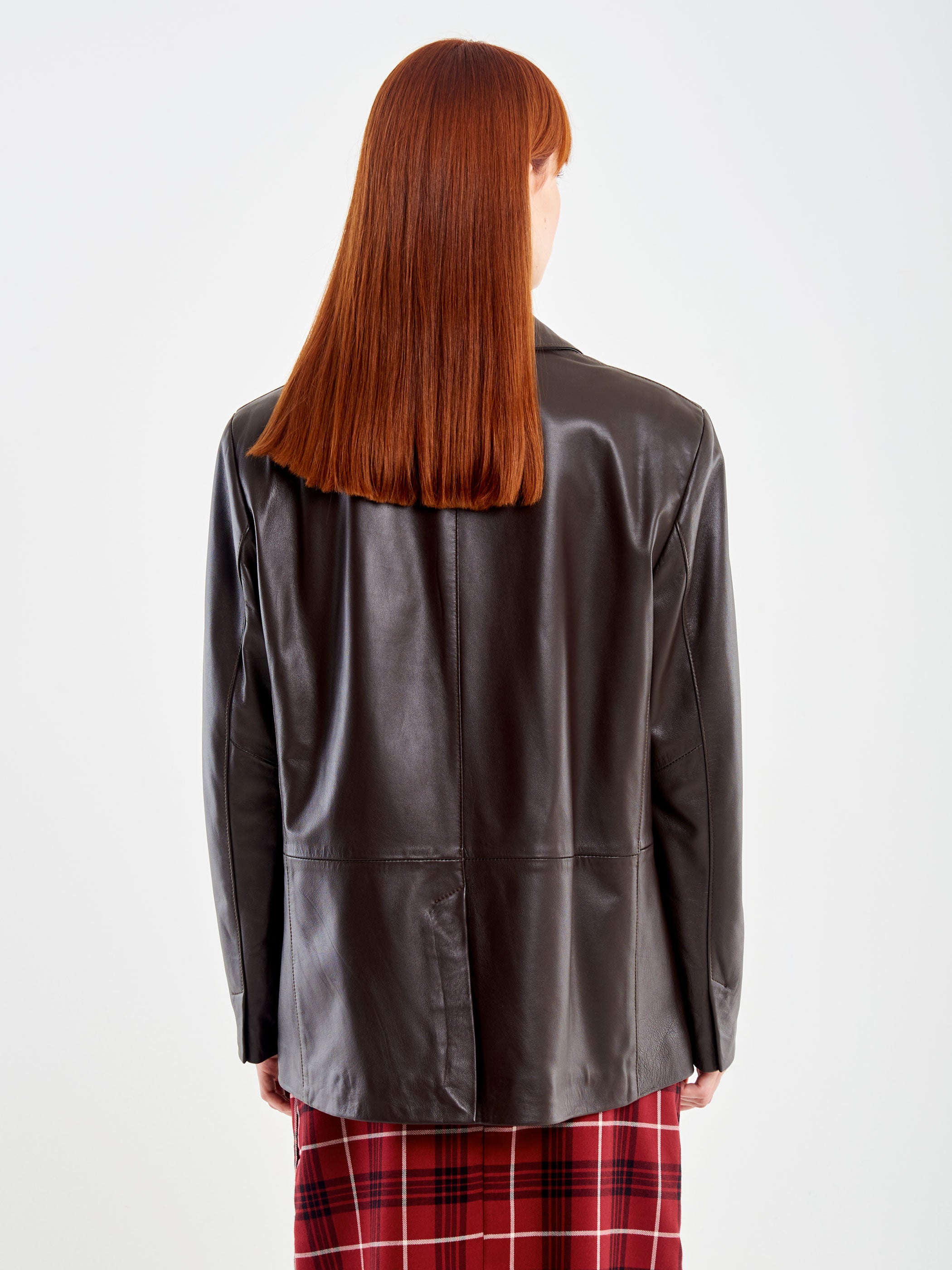 Blazer in Vera Pelle