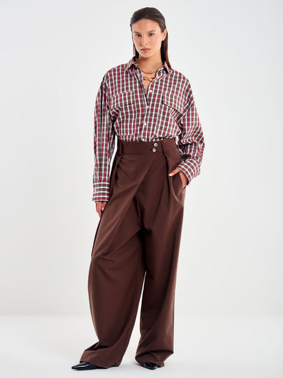 Pantalone Chiusura a Portafoglio