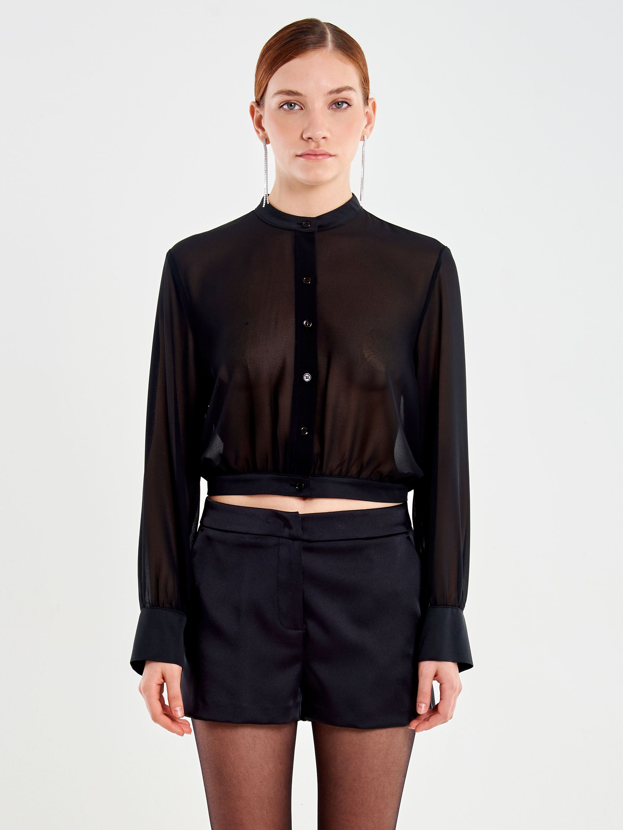 Camicia in Georgette