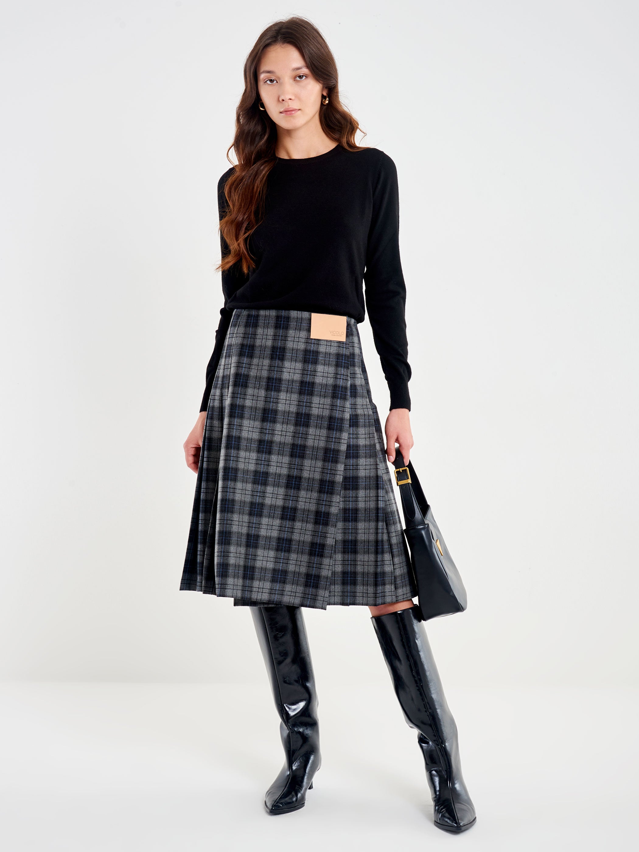 Gonna Corta Gonna Tartan Vicolo Tartan Scozzese Yoox Gonna