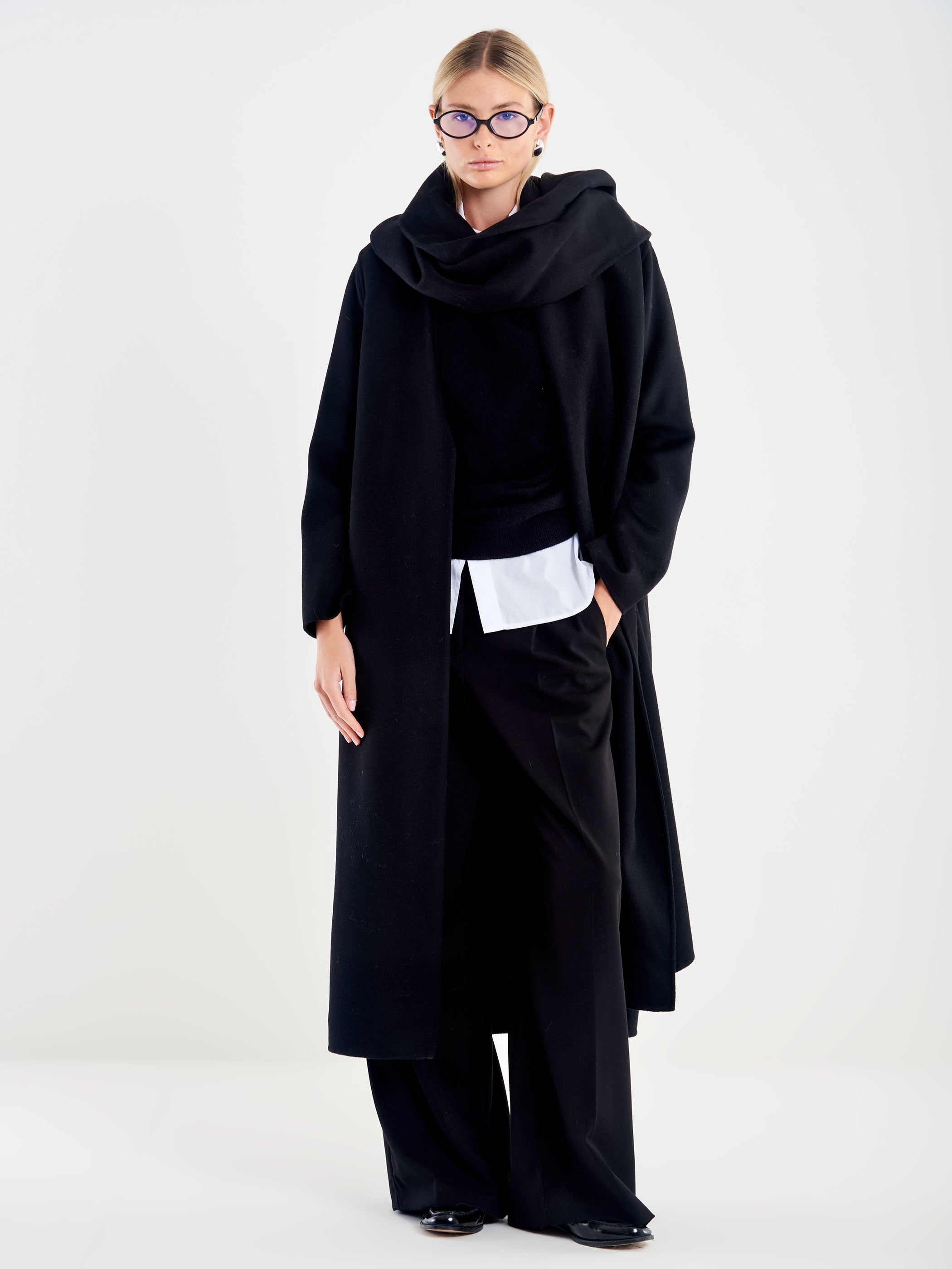 Pantalone Palazzo con una Piega