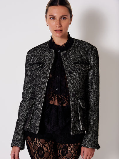 Herringbone Blazer