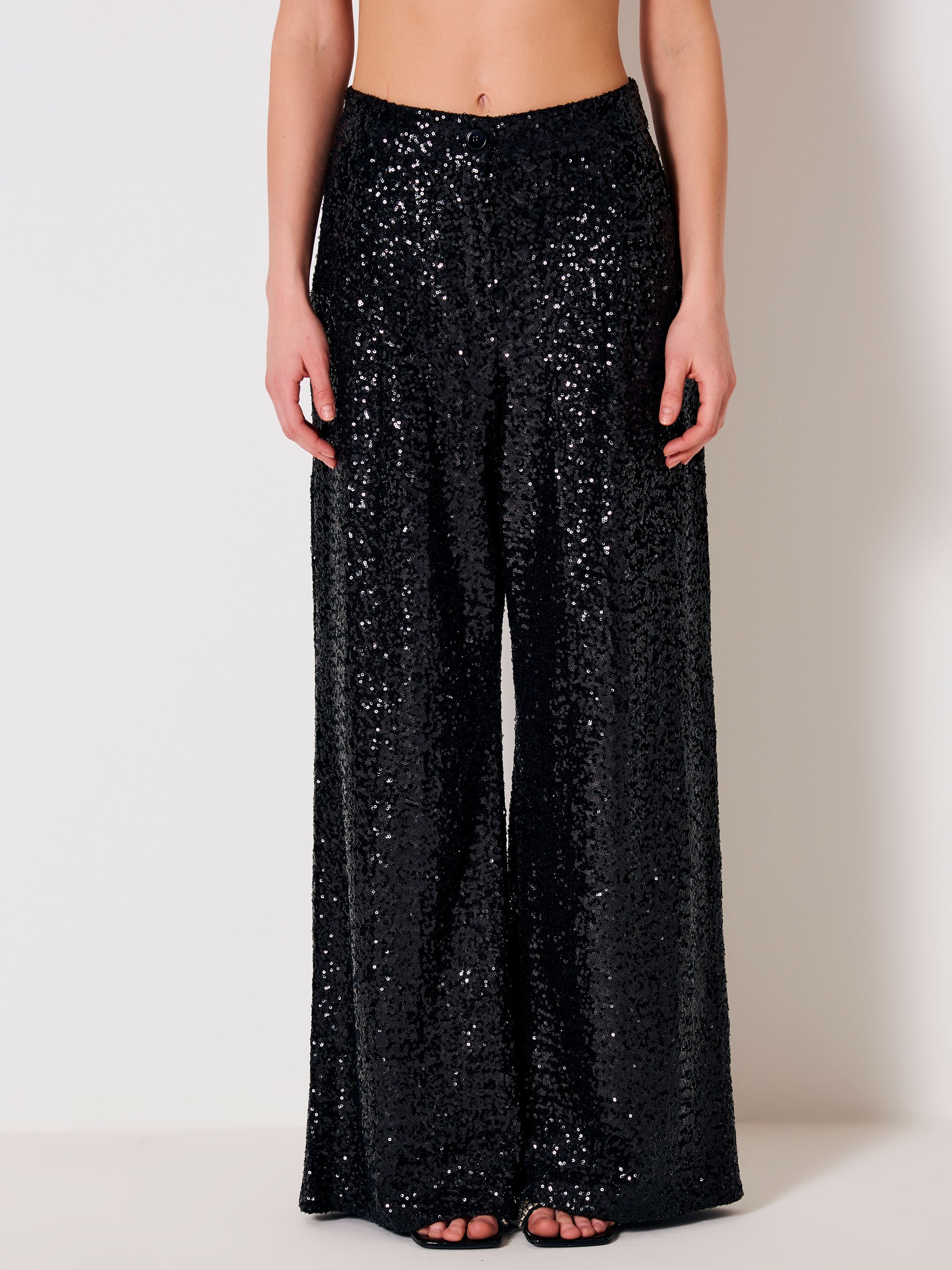Palazzo Sequin trousers