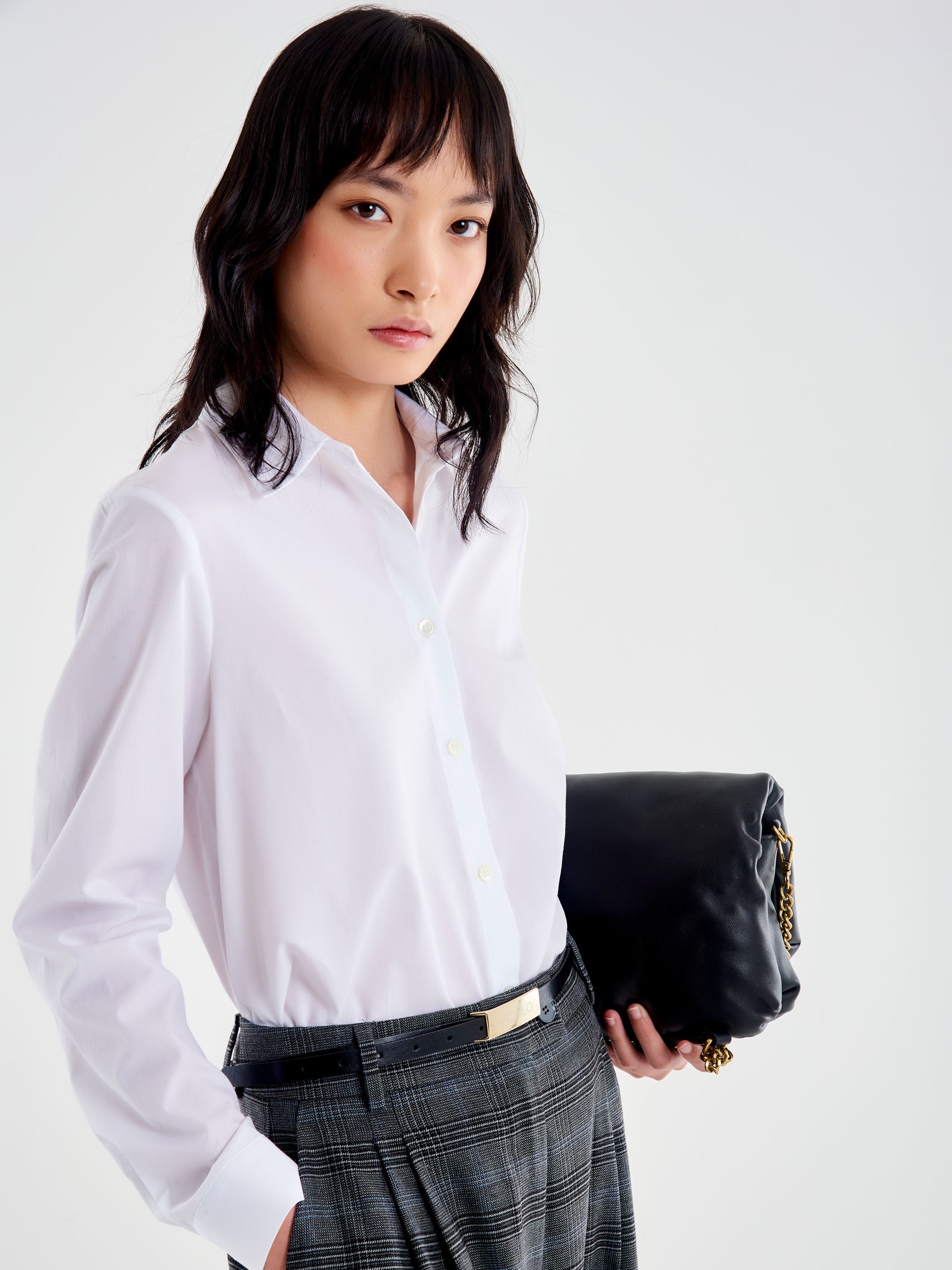 Vicolo Camicia Basic Bianco