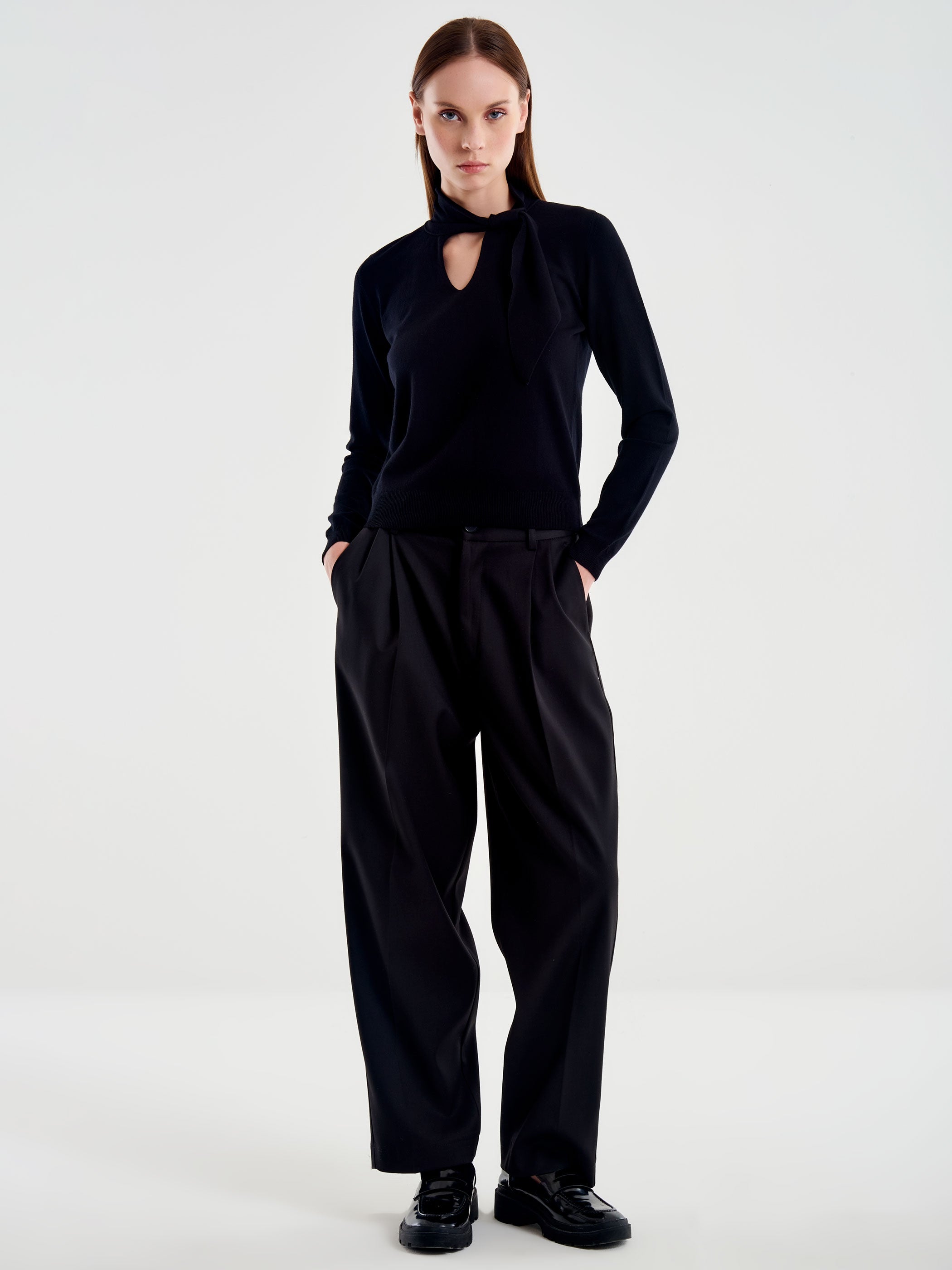 Vicolo Pantalone Maschile Nero
