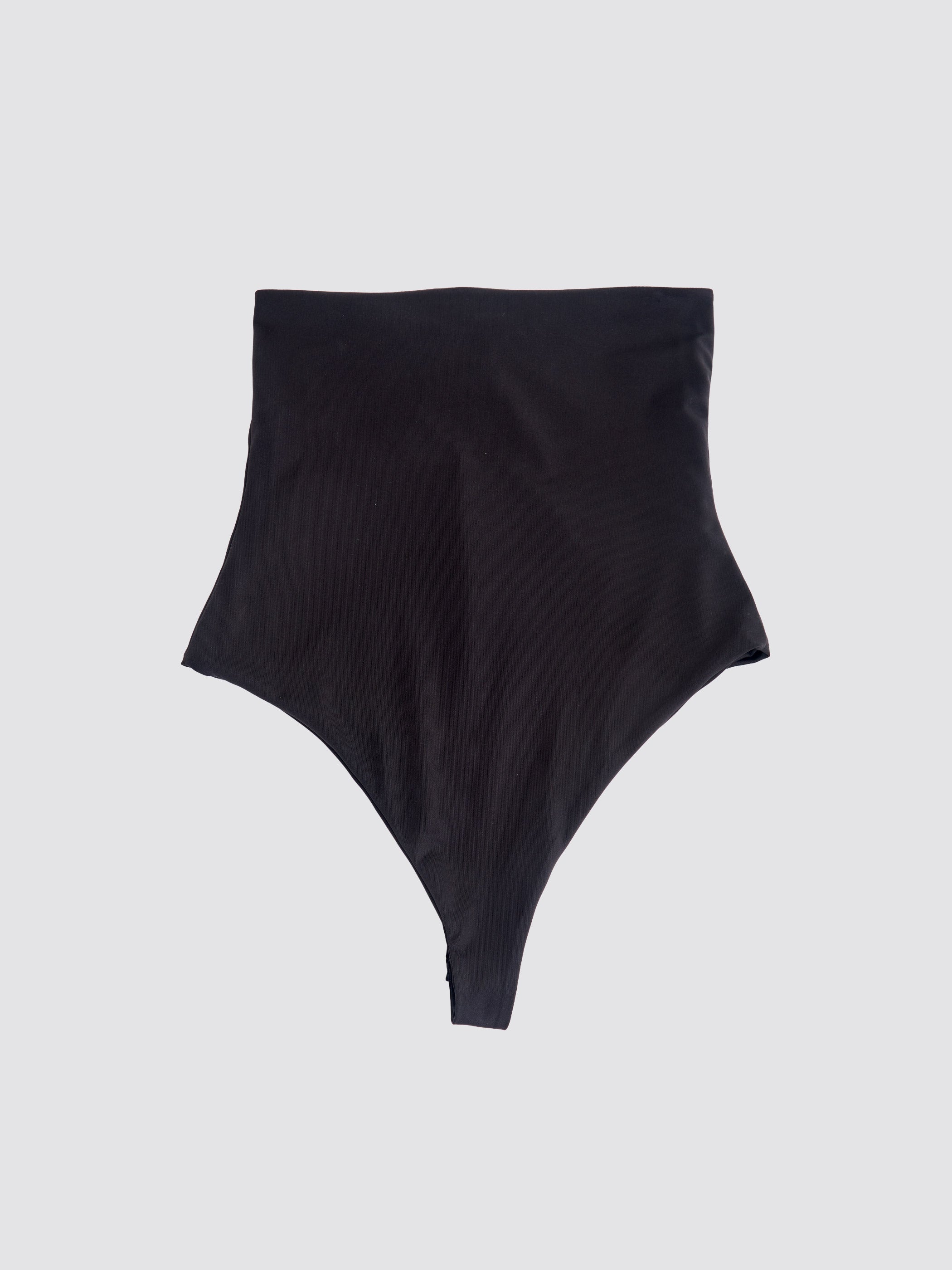High-Leg Bodysuit with a Bow