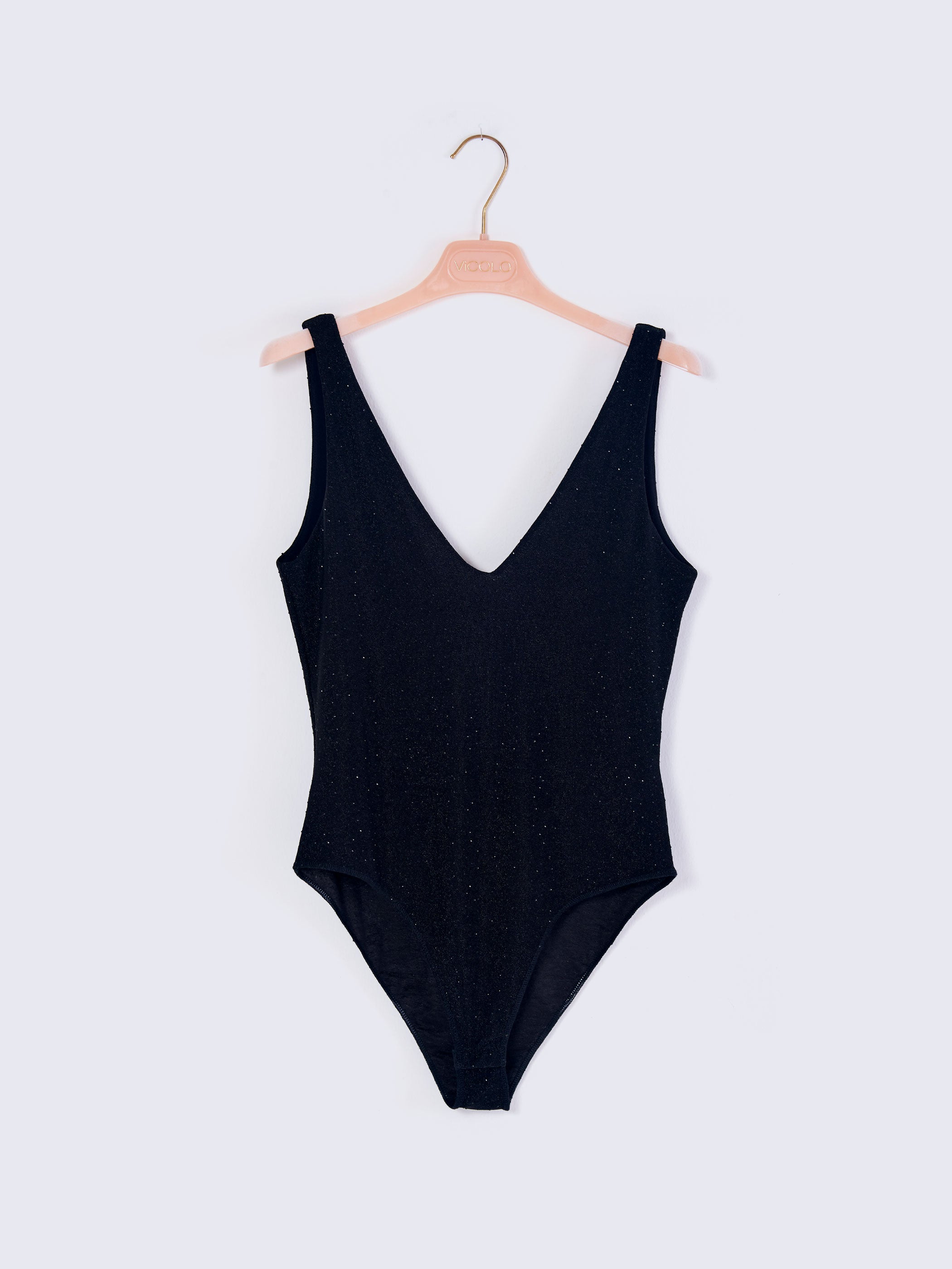 Bodysuit with Rhinestones