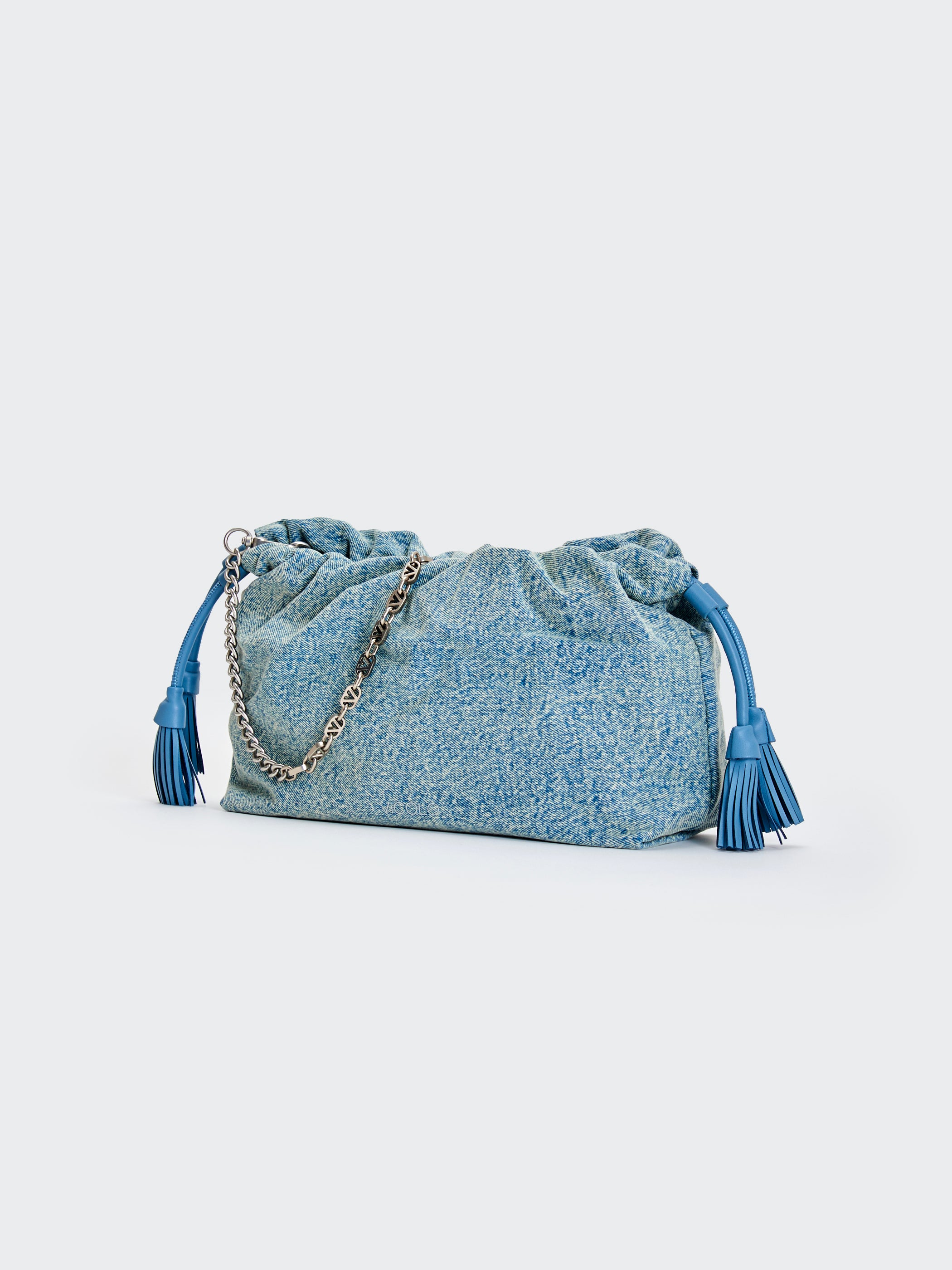 Borsa Tassel Bag Denim