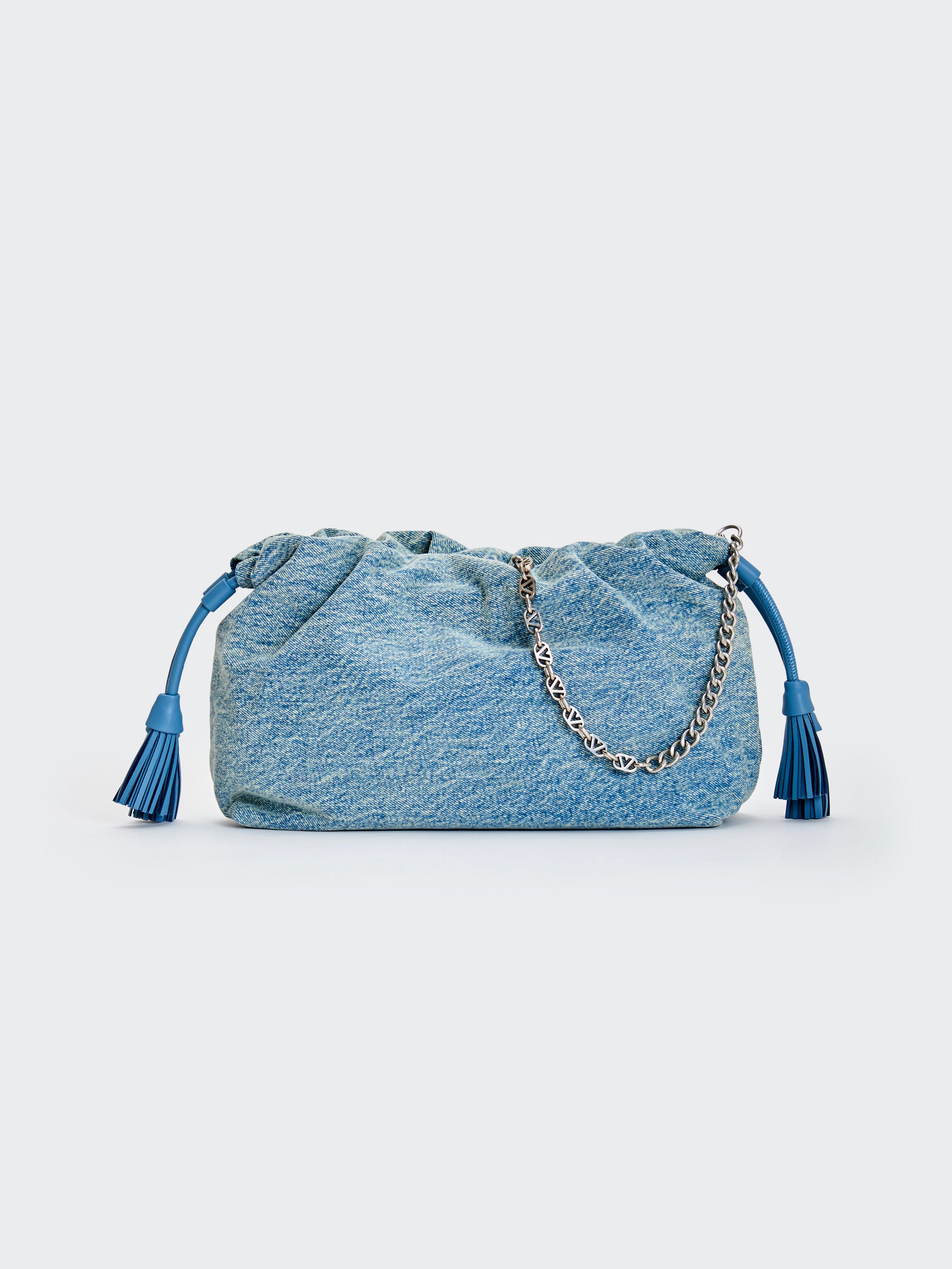 Borsa Tassel Bag Denim